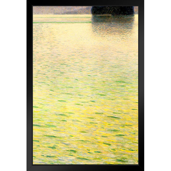 Vault W Artwork Gustav Klimt Isle On Lake Attersee Portrait Art Nouveau Prints And Posters